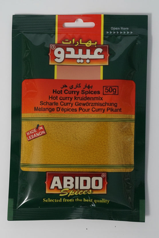 Curry Piquant Abido 50g