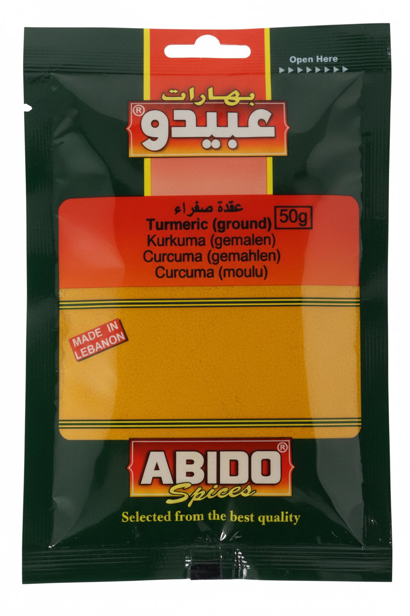 Curcuma Moulu Abido 50g