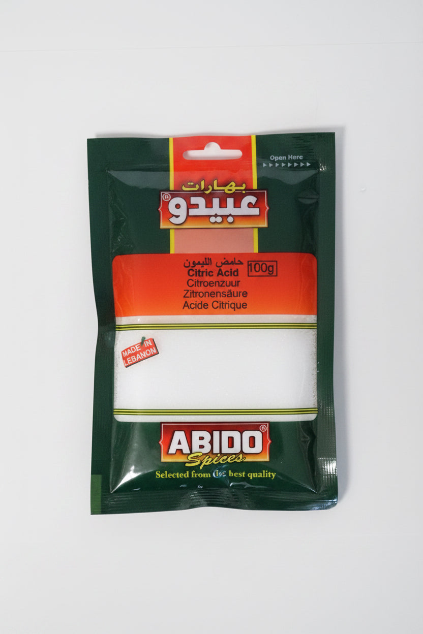 Acide Citrique Abido  100g