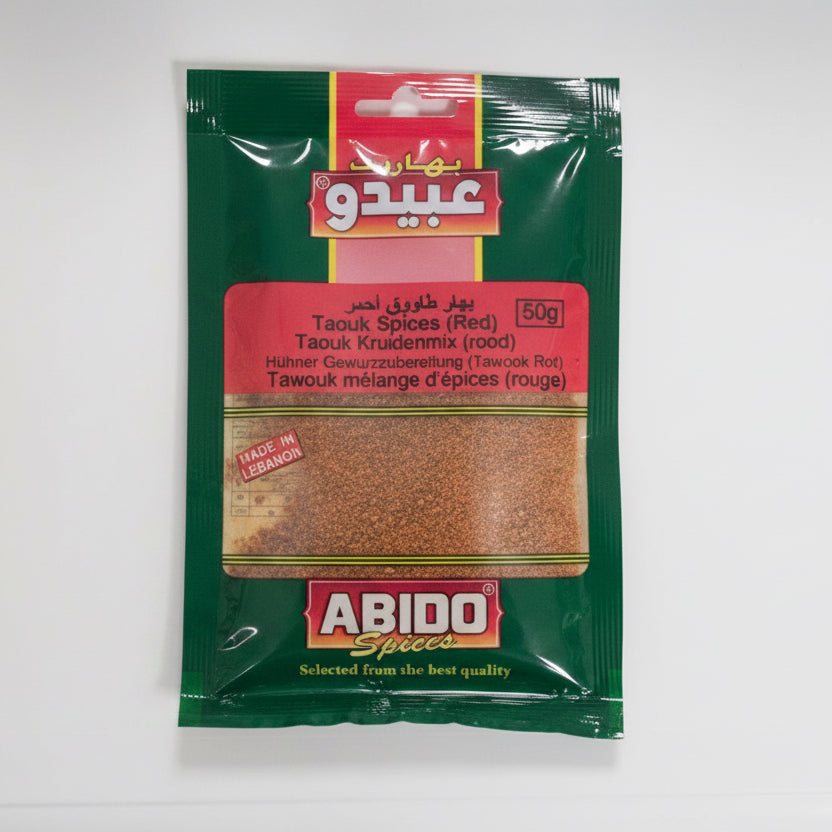 Épices Tawook Rouges Abido 50g