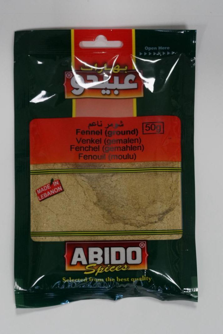 Fenouil Moulu Abido 50g