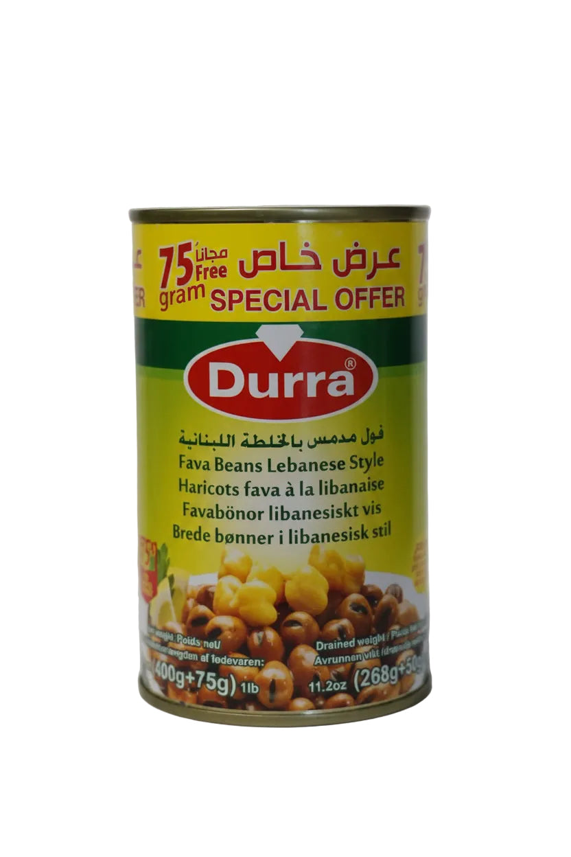 Fèves à la Libanaise (Foul Mudammas) Durra - 475g